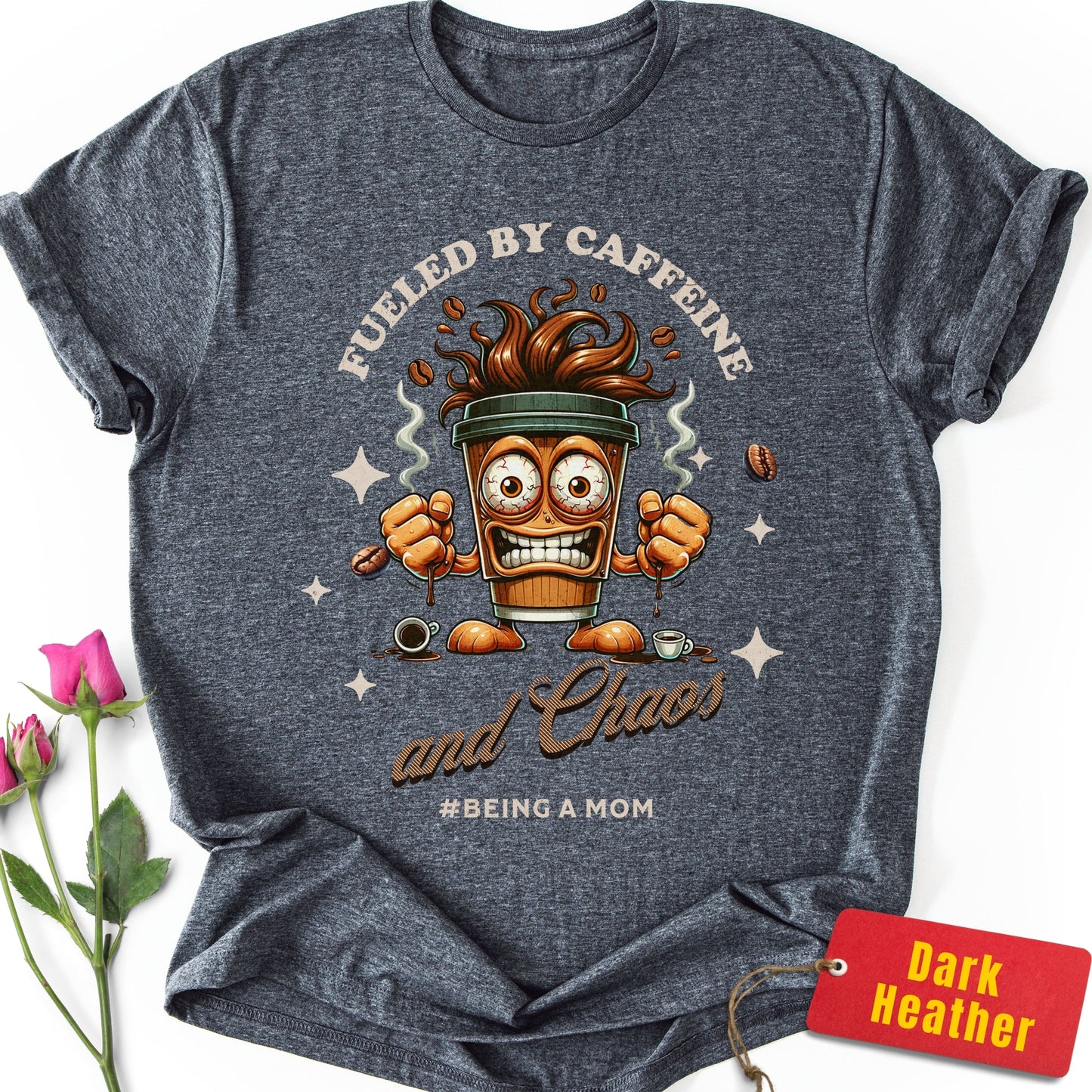 Fueled By Caffeine & Chaos T-Shirt