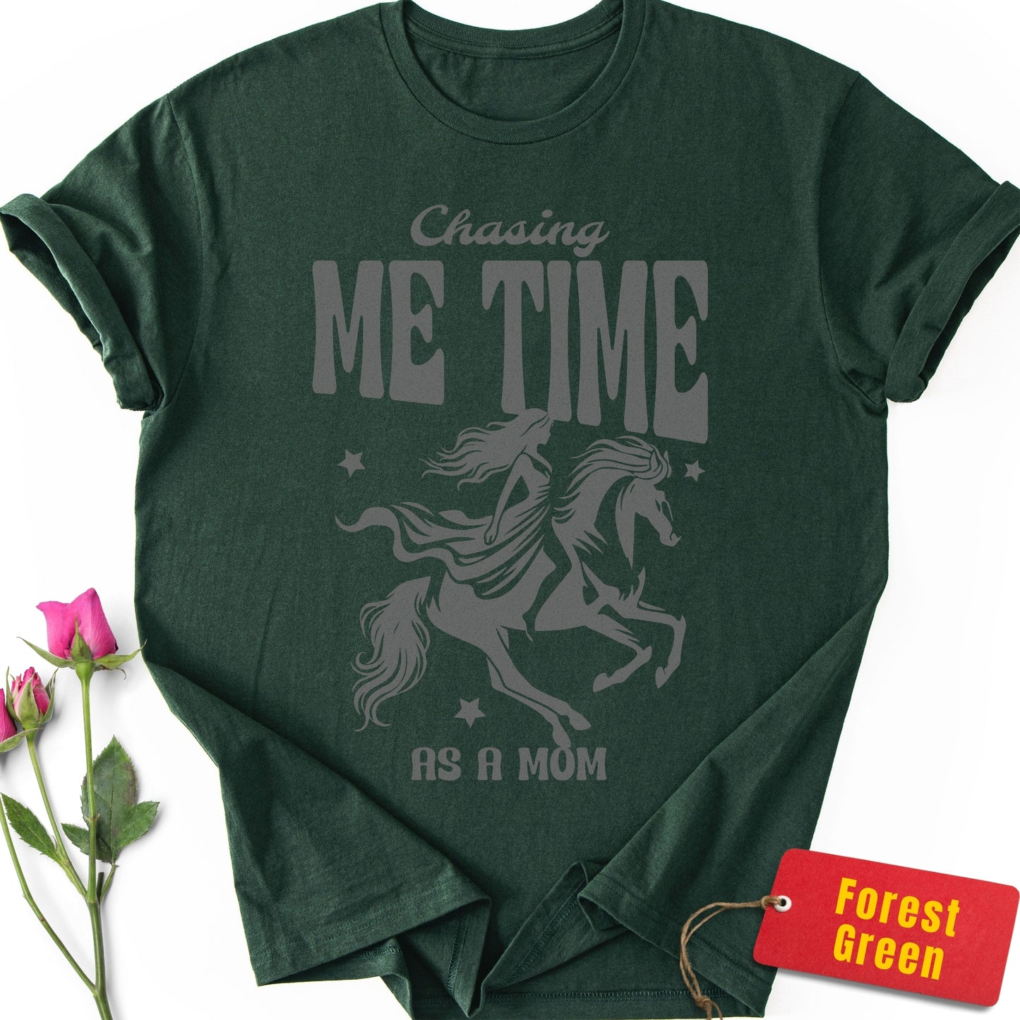 Chasing Me Time As a Mom T-Shirt