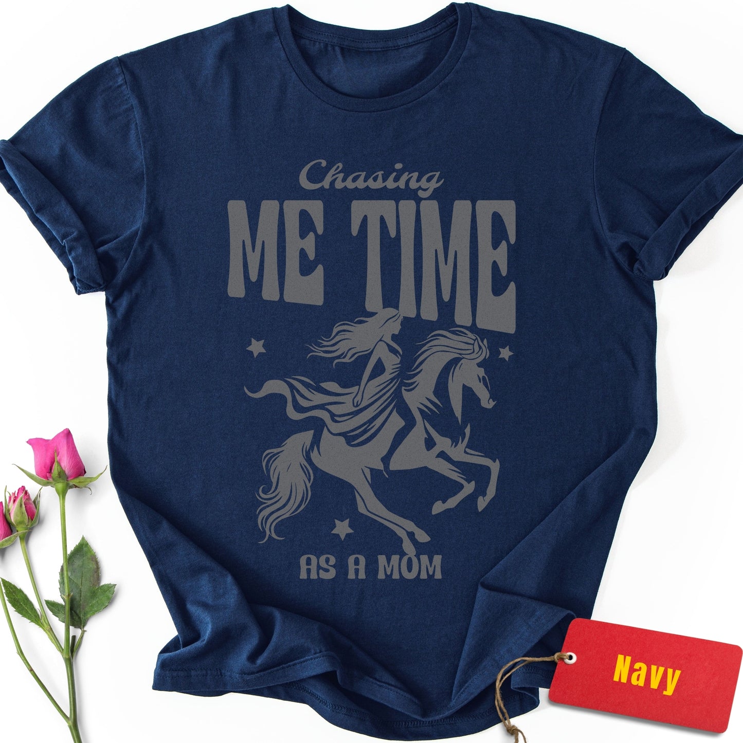 Chasing Me Time As a Mom T-Shirt