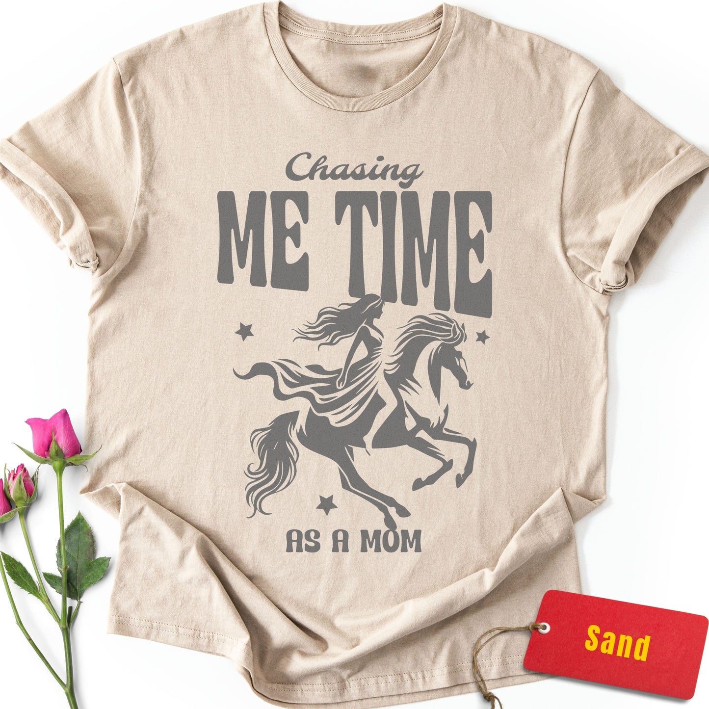 Chasing Me Time As a Mom T-Shirt