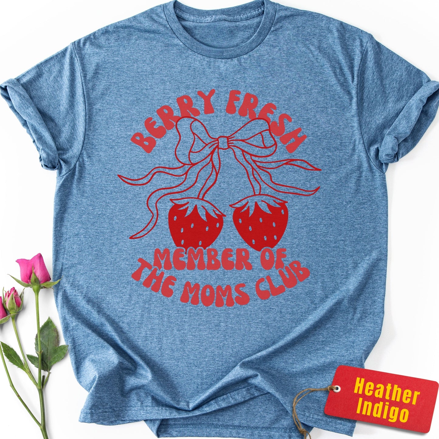 Berry Fresh Member of the Moms Club T-Shirt