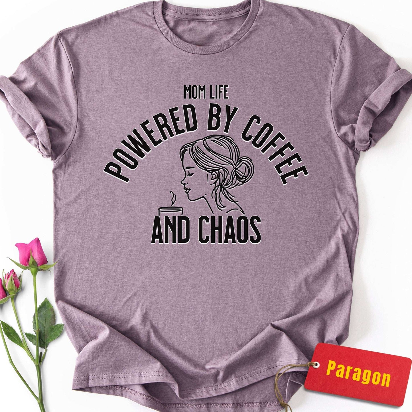 Powered By Coffee & Chaos T-Shirt