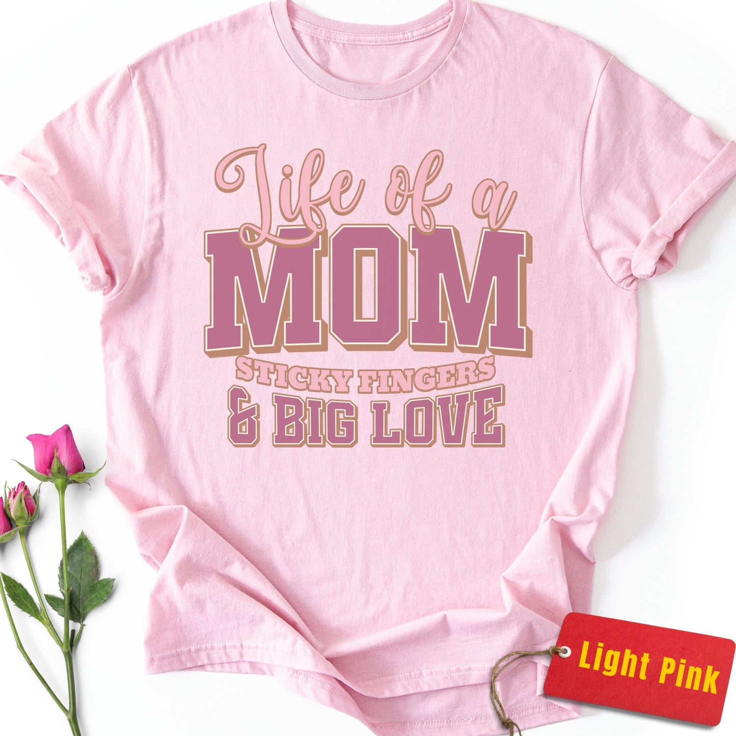 Life of a Mom: Sticky Fingers & Big Love T-Shirt