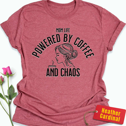 Powered By Coffee & Chaos T-Shirt