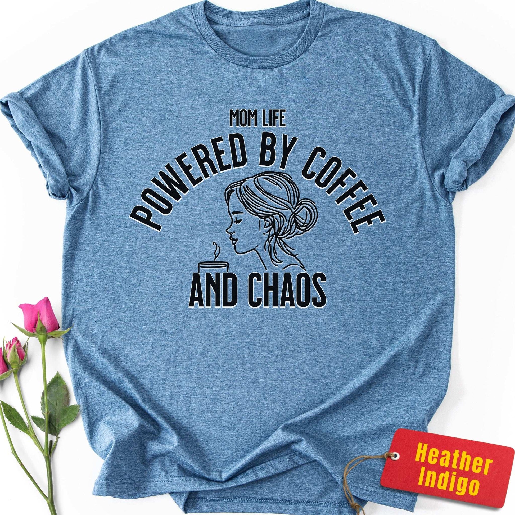 Powered By Coffee & Chaos T-Shirt