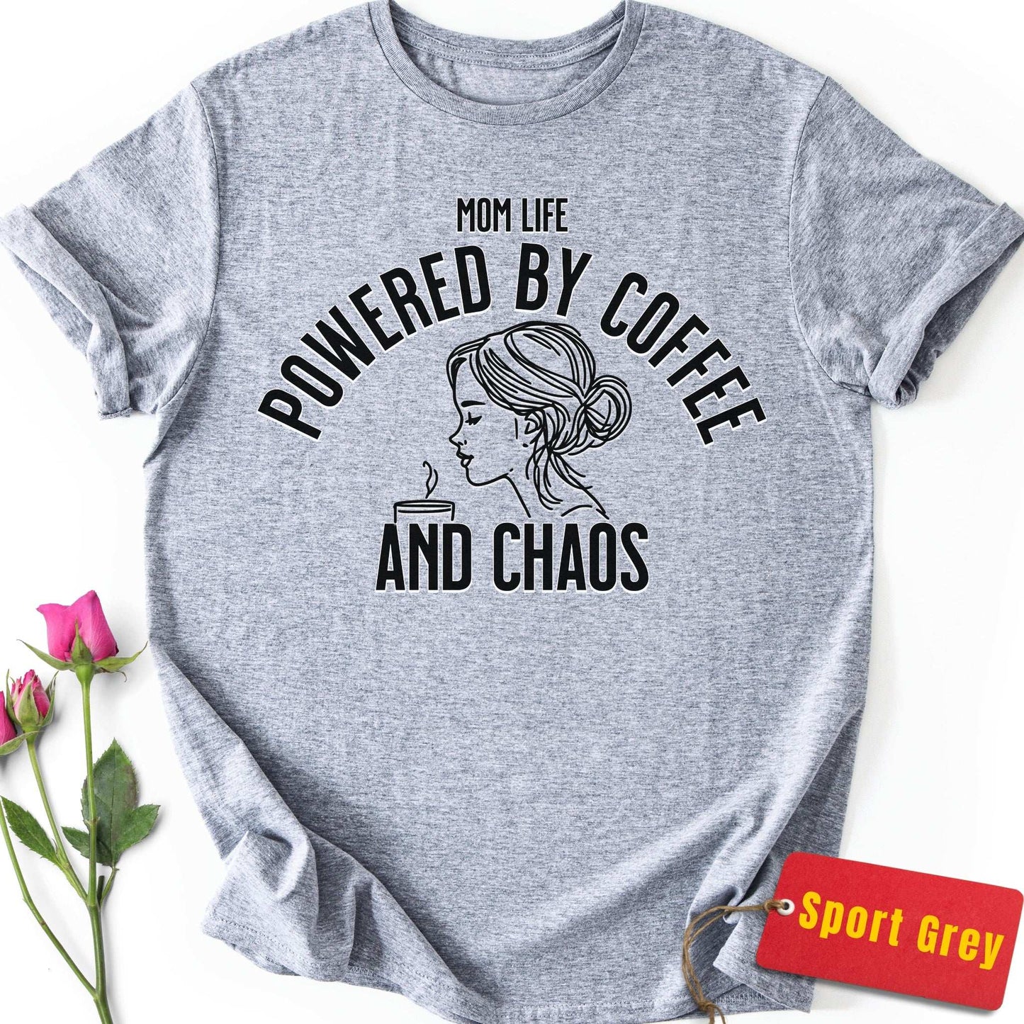 Powered By Coffee & Chaos T-Shirt