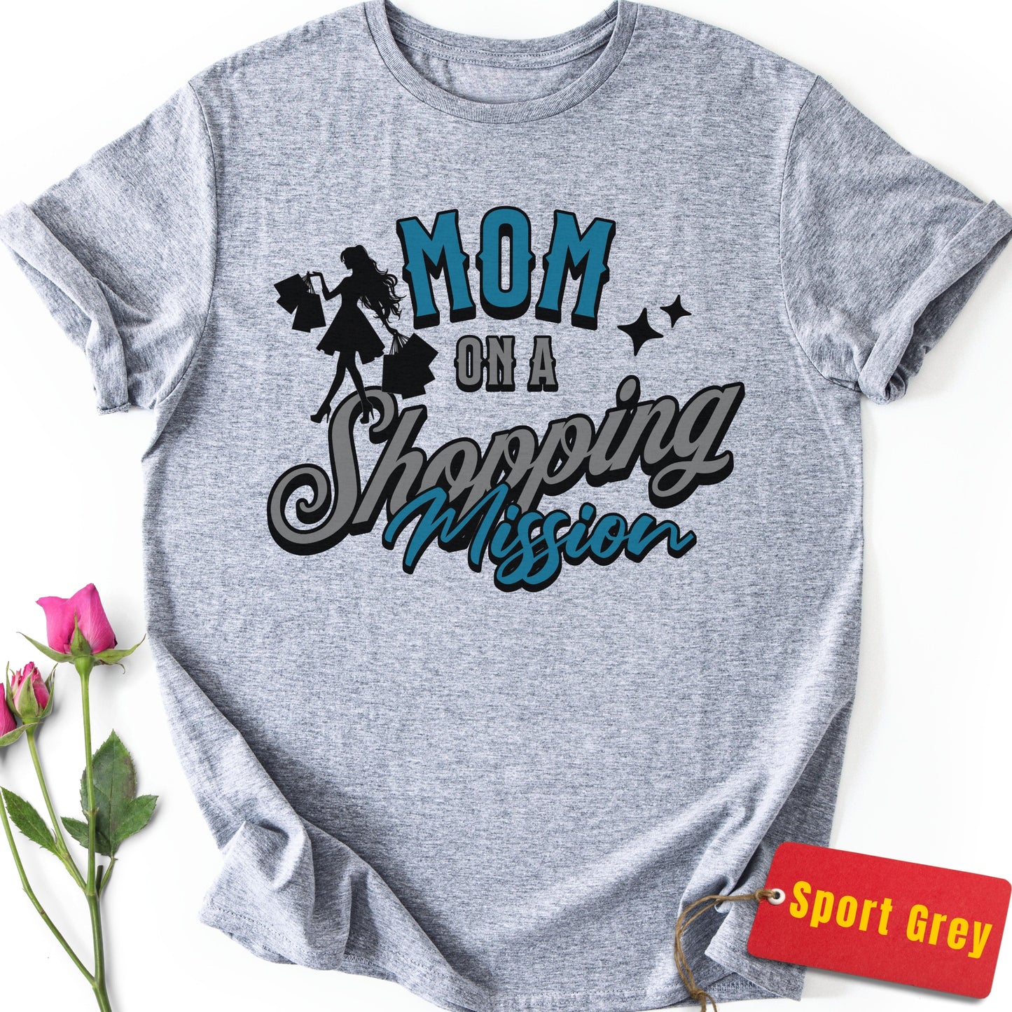 Mom on a Shopping Mission T-Shirt