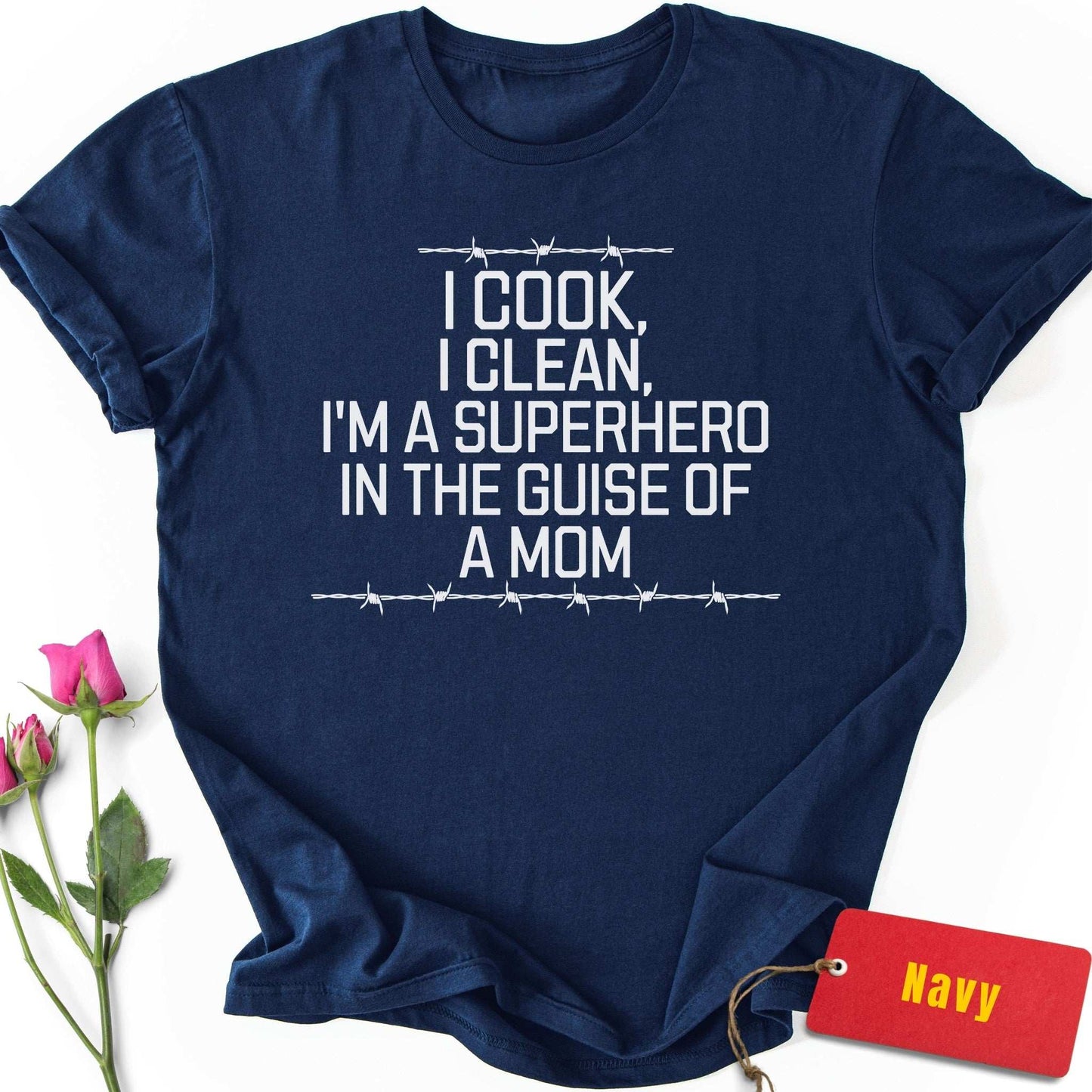 Superhero in the Guise of a Mom T-Shirt